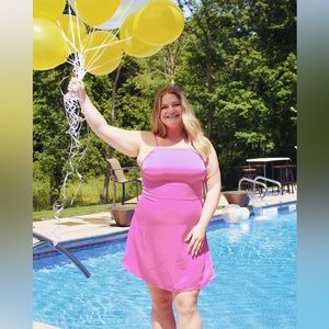 Hot Pink Barbiecore Dress